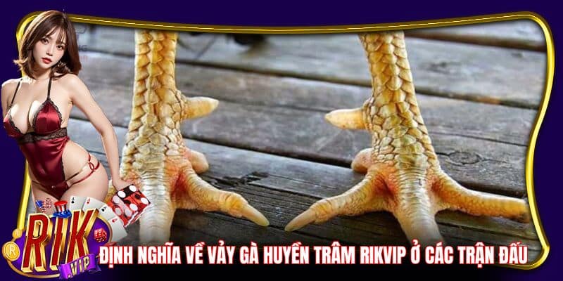 Định nghĩa về vảy gà Huyền Trâm RikVip ở các trận đấu